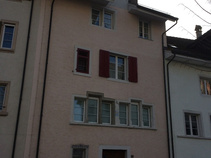 Restaurierung Fensterleibungen Reusgasse 11a Bremgarten